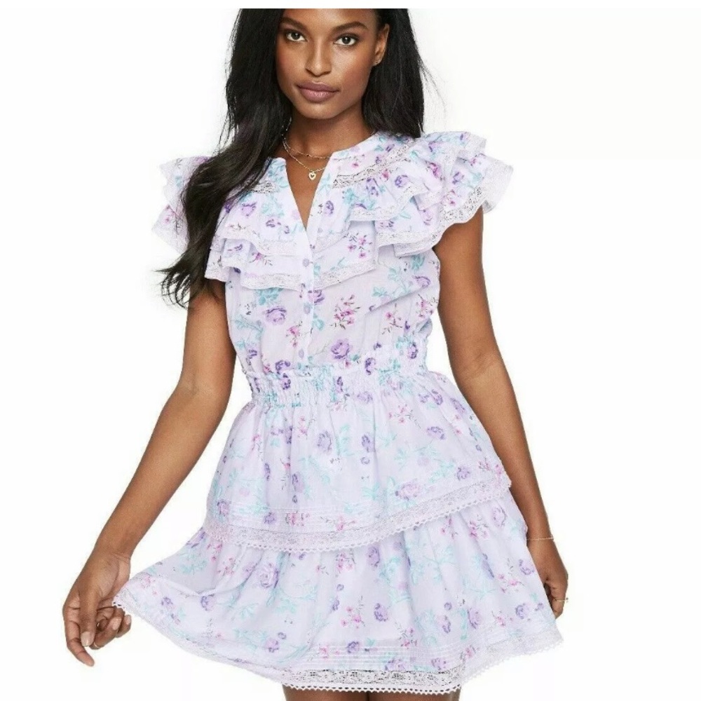 NWT LoveShackFancy x Target Lou Ruffle Dress